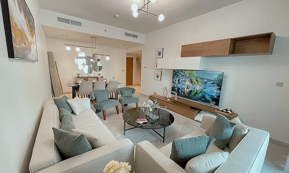 MODERN 2BR+MAIDROOM | BALCONY MARINA VIEWS small 1