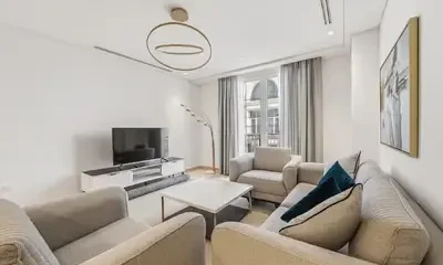 FULLY FURNISHED 1BR W/ BALCONY | SAUNA+STEAM ROOM small 1