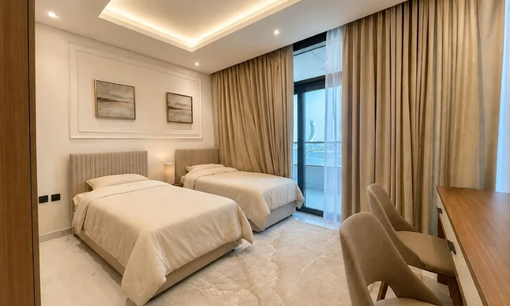 FURNISHED 2BR W/ BALCONY MARINA VIEW + AMENITIES - Image 4