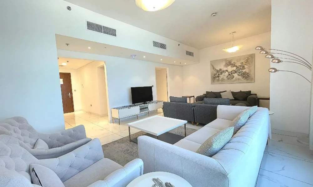 3BR + MAID FF | SEA VIEW | POOL, SAUNA & GYM small 1