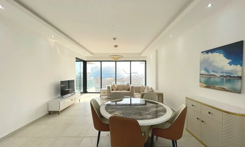 BALCONY WITH SKYLINE VIEW | 1 BHK FF + AMENITIES - Image 7