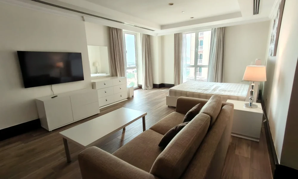 COZY FURNISHED STUDIO APARTMENT IN THE PEARL  small 2