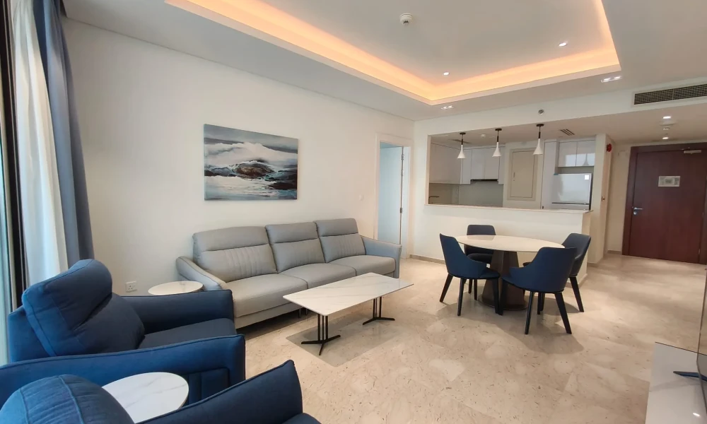 2 BR W/ MARINA VIEW | FULLY FURNISHED | BALCONY