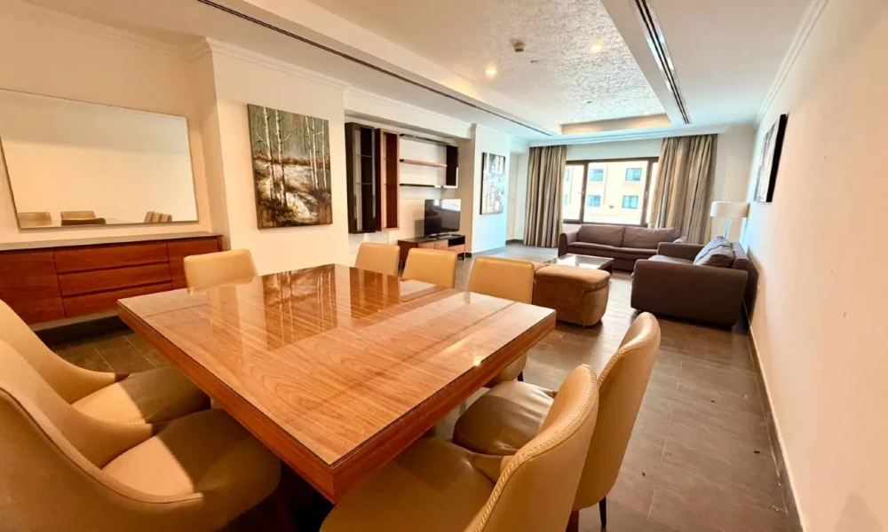 FULLY FURNISHED 1BR + OFFICE | POOL VIEW APARTMENT small 1