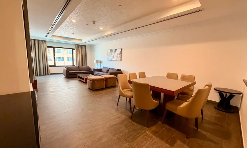 FULLY FURNISHED 1BR + OFFICE | POOL VIEW APARTMENT small 3