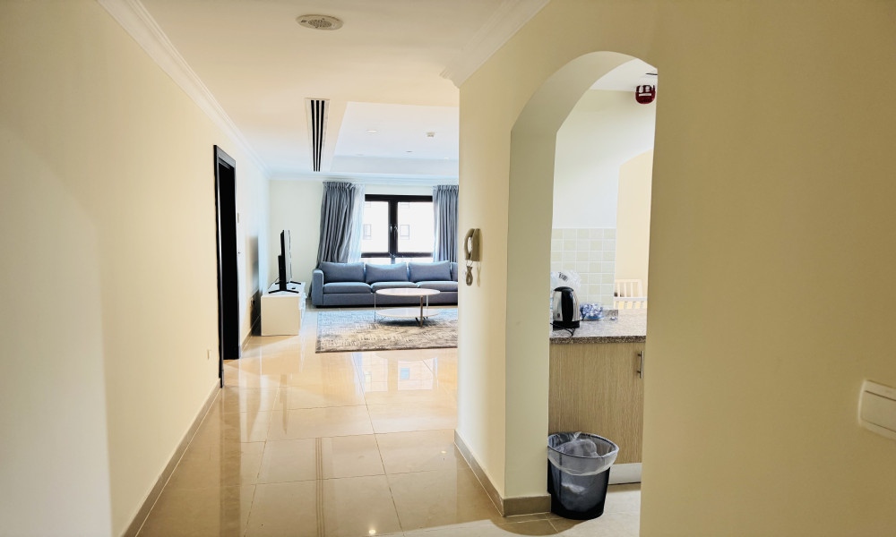 1 BHK APARTMENT FOR RENT IN THE HEART OF PEARL | FULLY FURNISHED - Image 7