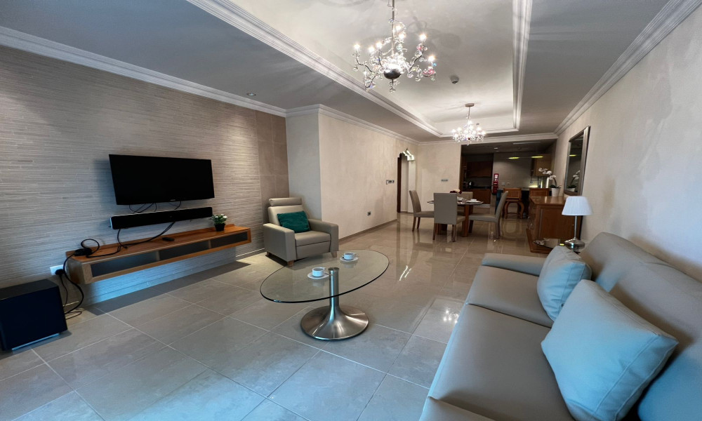 1 BHK FF Apartment with Garden View in Viva Bahriya