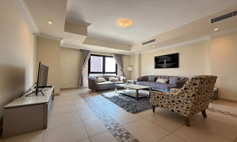 1BR W/ HUGE BALCONY MARINA VIEW | KIDS PLAY AREA small 2