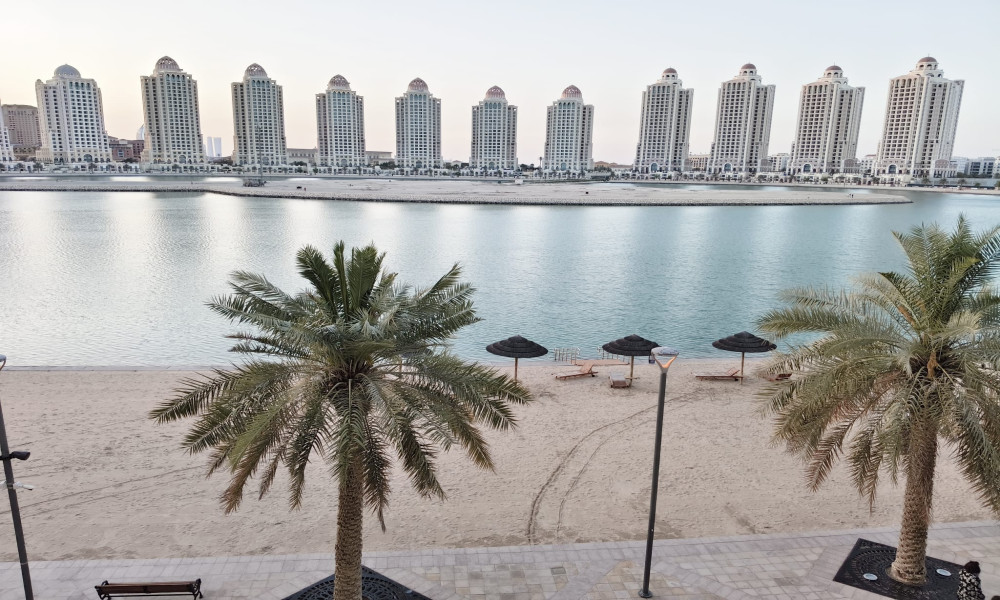 3 BHK Unfurnished Chalet with Beach View in Pearl