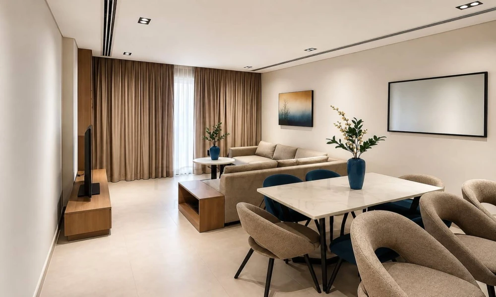 BILLS INCLUSIVE 2 BEDROOM BRAND NEW BLDG. | LUSAIL