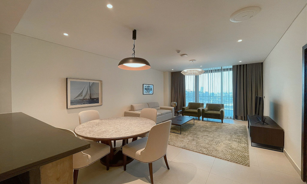 Bright and Furnished 1 BHK for Rent in Lusail City small 2