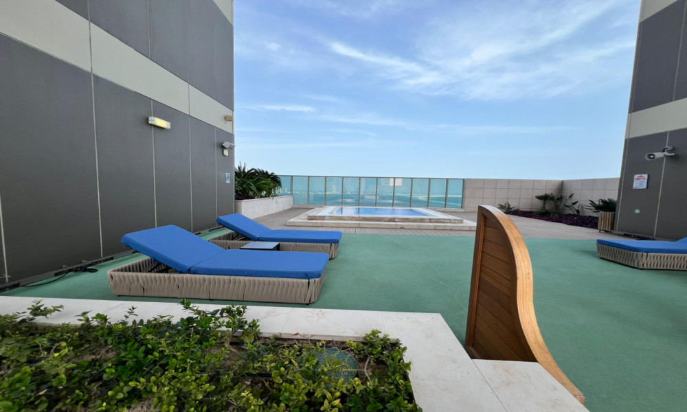 Chic & Roomy 1BHK | FF | Prime West Bay small 1