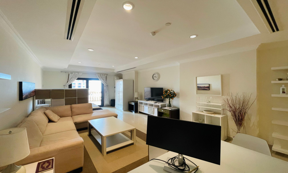 Comfortable Studio Furnished Flat in Pearl