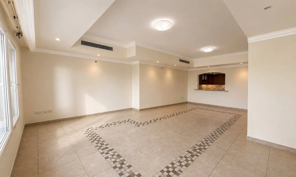 ELEGANT 1 BR SEMI -FURNISHED | HUGE BALCONY |PEARL small 3