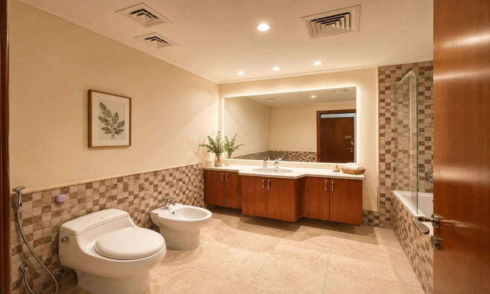 ELEGANT 1 BR SEMI -FURNISHED | HUGE BALCONY |PEARL - Image 9
