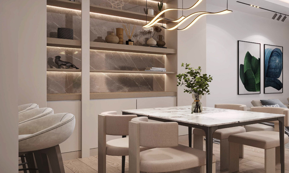 ELEGANT 3 BHK HOME | SF | HEART OF FOX HILLS small 1