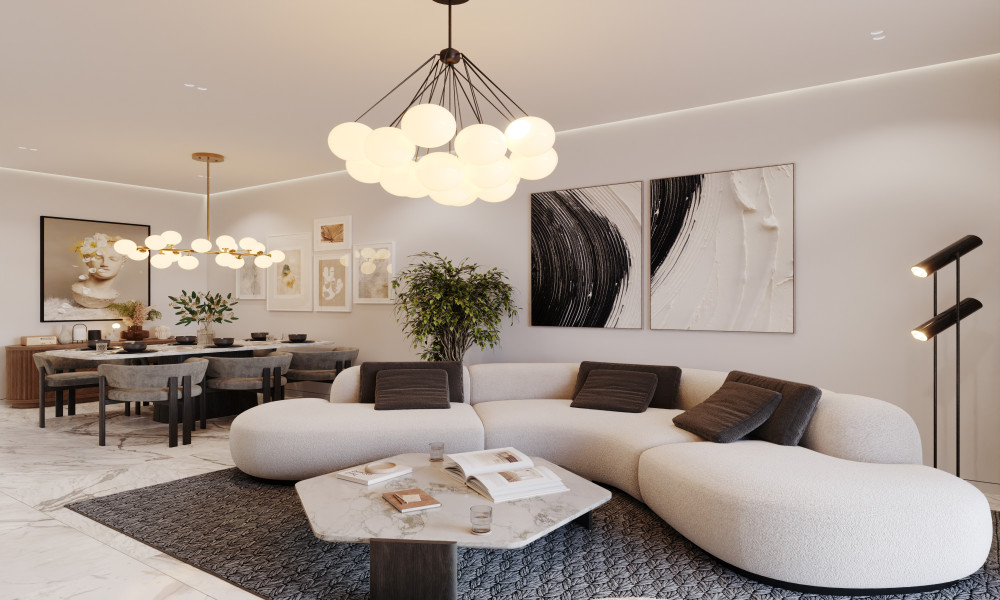 Elegant 3BHK Apartment for Sale in Lusail small 2