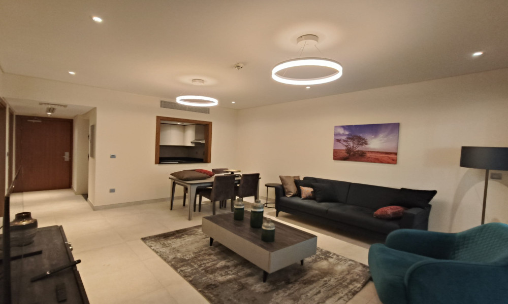 Furnished 1BHK Apartment with Balcony Al Waab Rent small 3