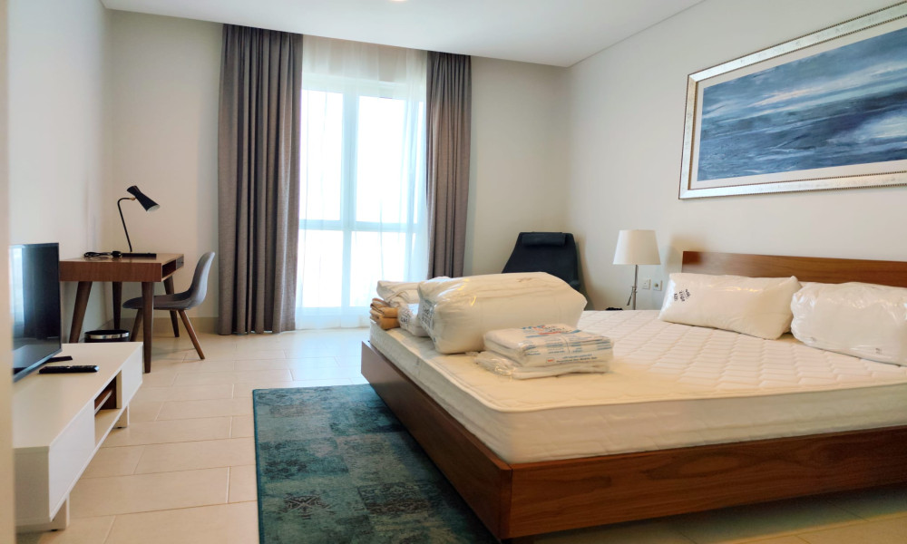 Furnished 1BHK + Office in Viva Bahriya | For Rent small 1