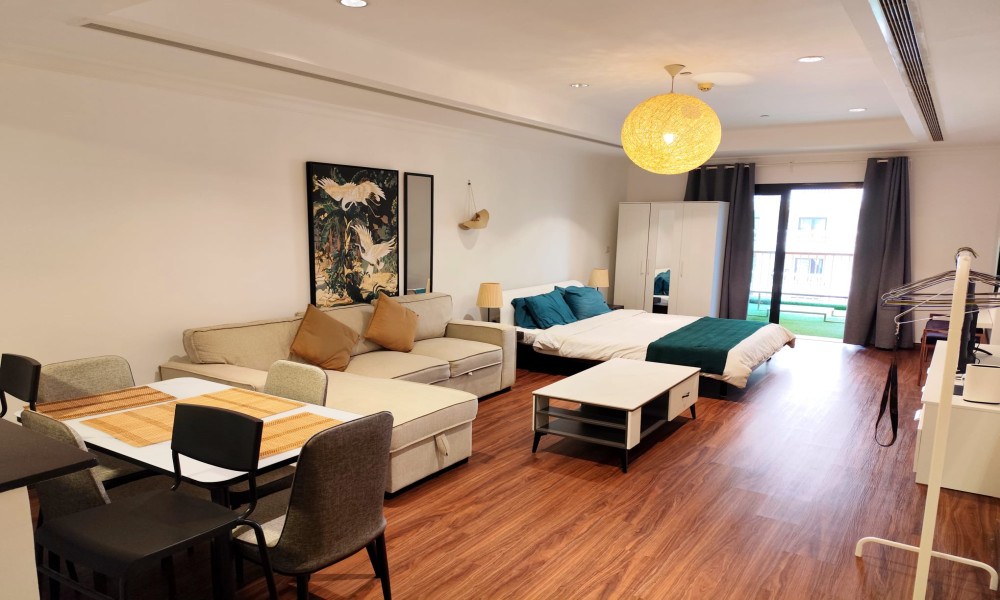 FURNISHED STUDIO IN PEARL FOR RENT BILLS INCLUDED - Image 7