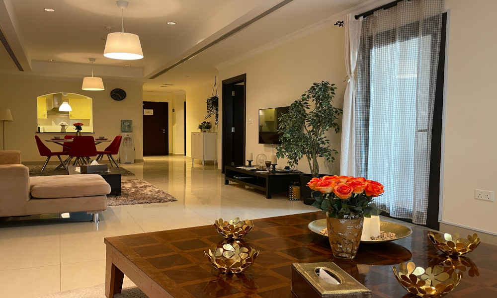 Luxury Fully Furnished 1BHK for Rent in The Pearl small 3