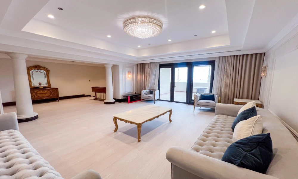 LUXURY PENTHOUSE W/ MAJLIS FOR SALE IN PEARL QATAR small 2