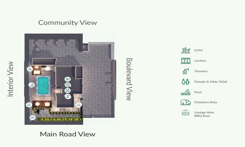 MODERN 2 BHK SF HOME W/ BALCONY | PRIME FOX HILLS small 3