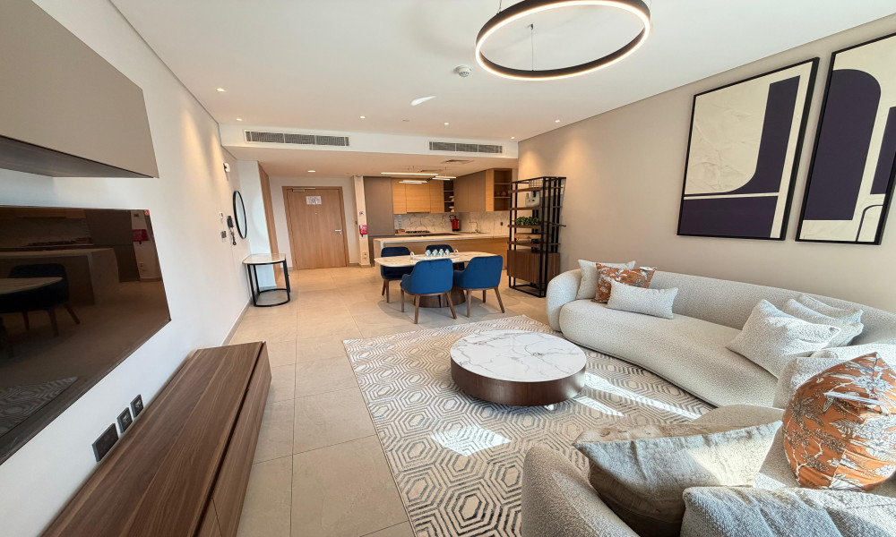 SPACIOUS 2 BHK | FF | RENT | WITH BALCONY | LUSAIL MARINA small 2