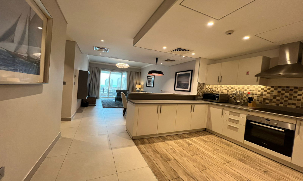 Spacious 2BHK + Maid Marina View | Pearl Qatar small 1