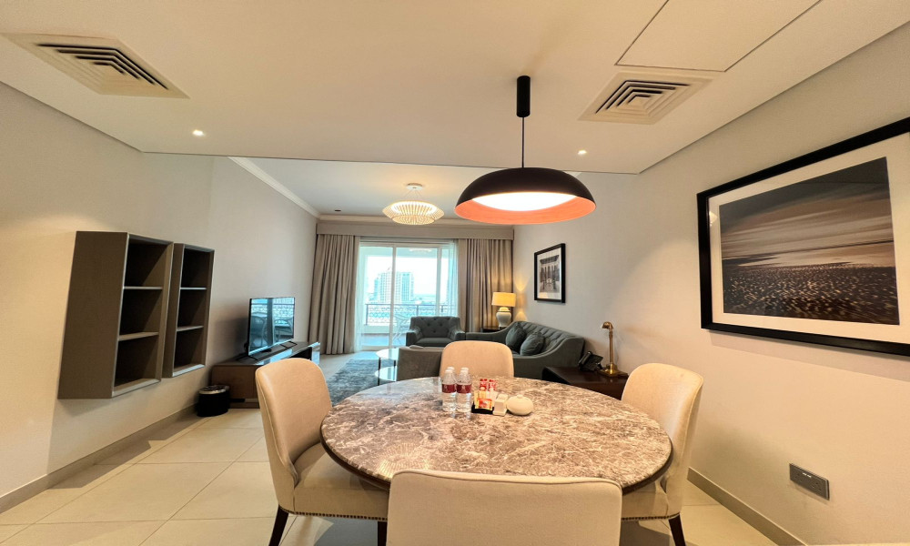 Spacious 2BHK + Maid Marina View | Pearl Qatar small 3