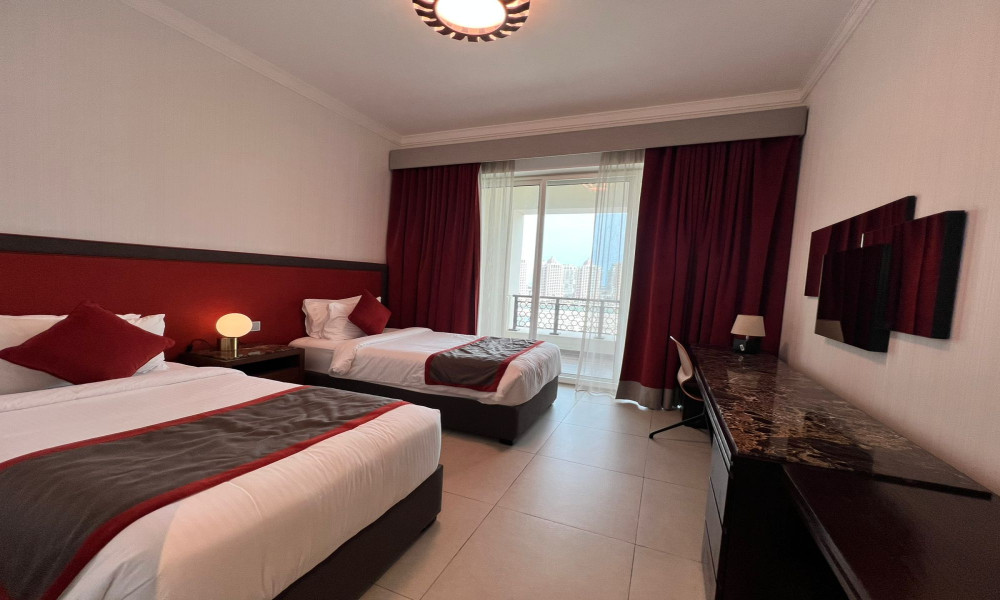 Spacious 2BHK + Maid Marina View | Pearl Qatar - Image 8